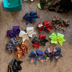 CHEER BOWS - $10 EACH